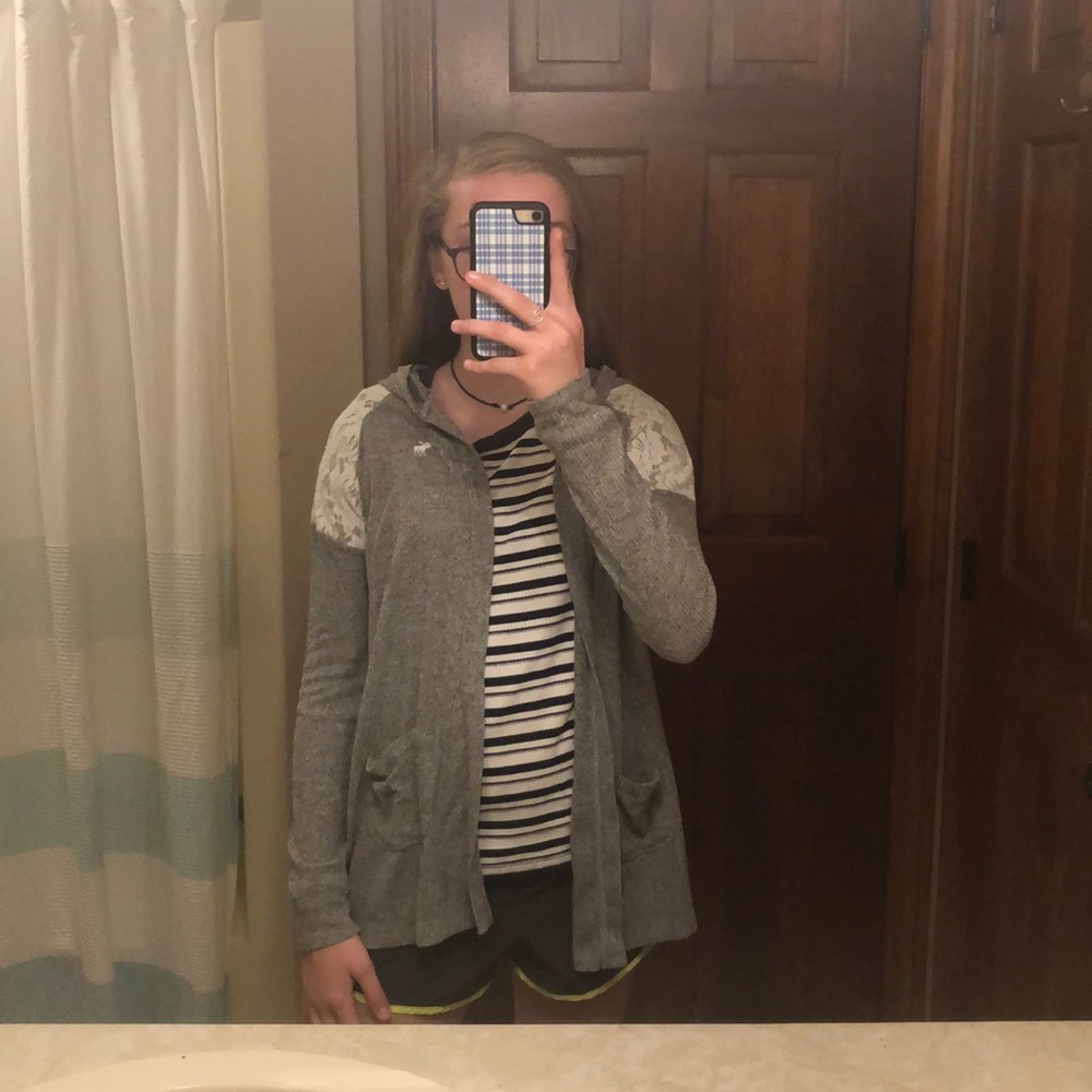 cardigan girls sweater